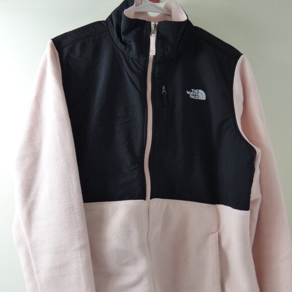 North Face Woman's Pink Glacier Fleece Jacket, Size XL - Picture 1 of 4